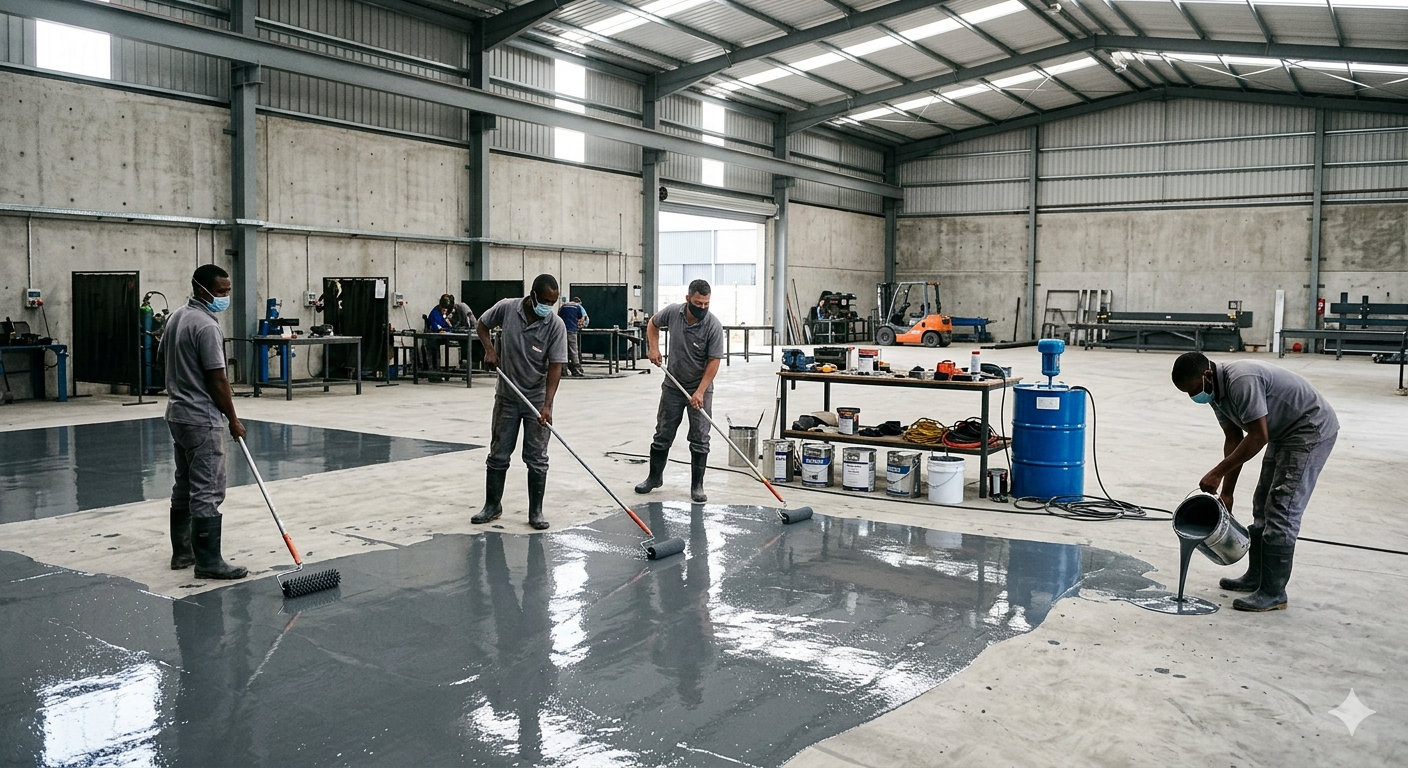 Epoxy Lantai untuk Area Komersial: Solusi Lantai yang Tahan Lama